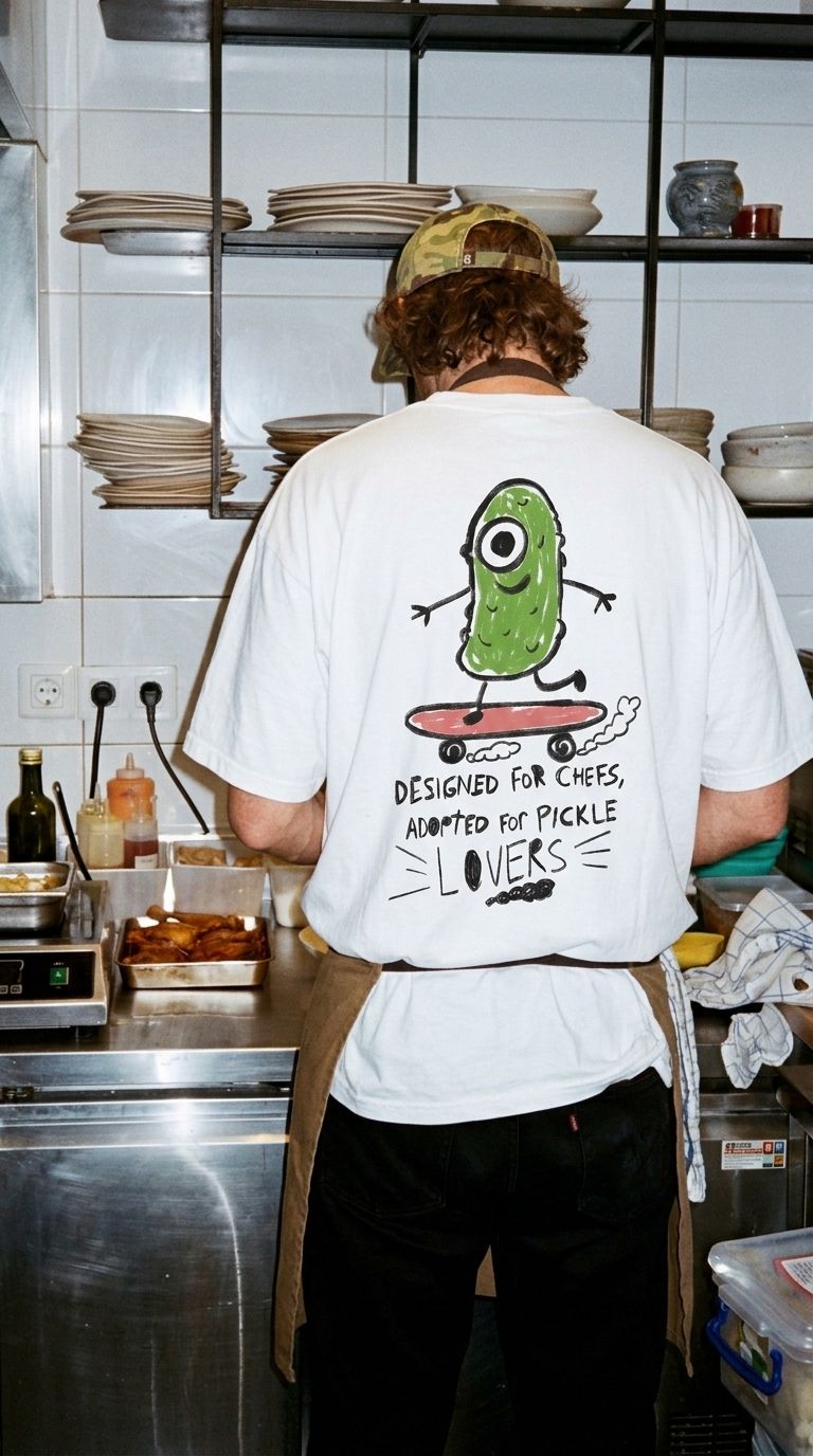 Pickles <3 Chefs <3 Skaters